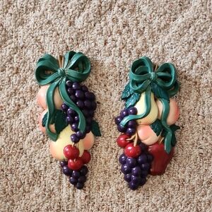 Vintage Fruit Kitchen Wall Decor